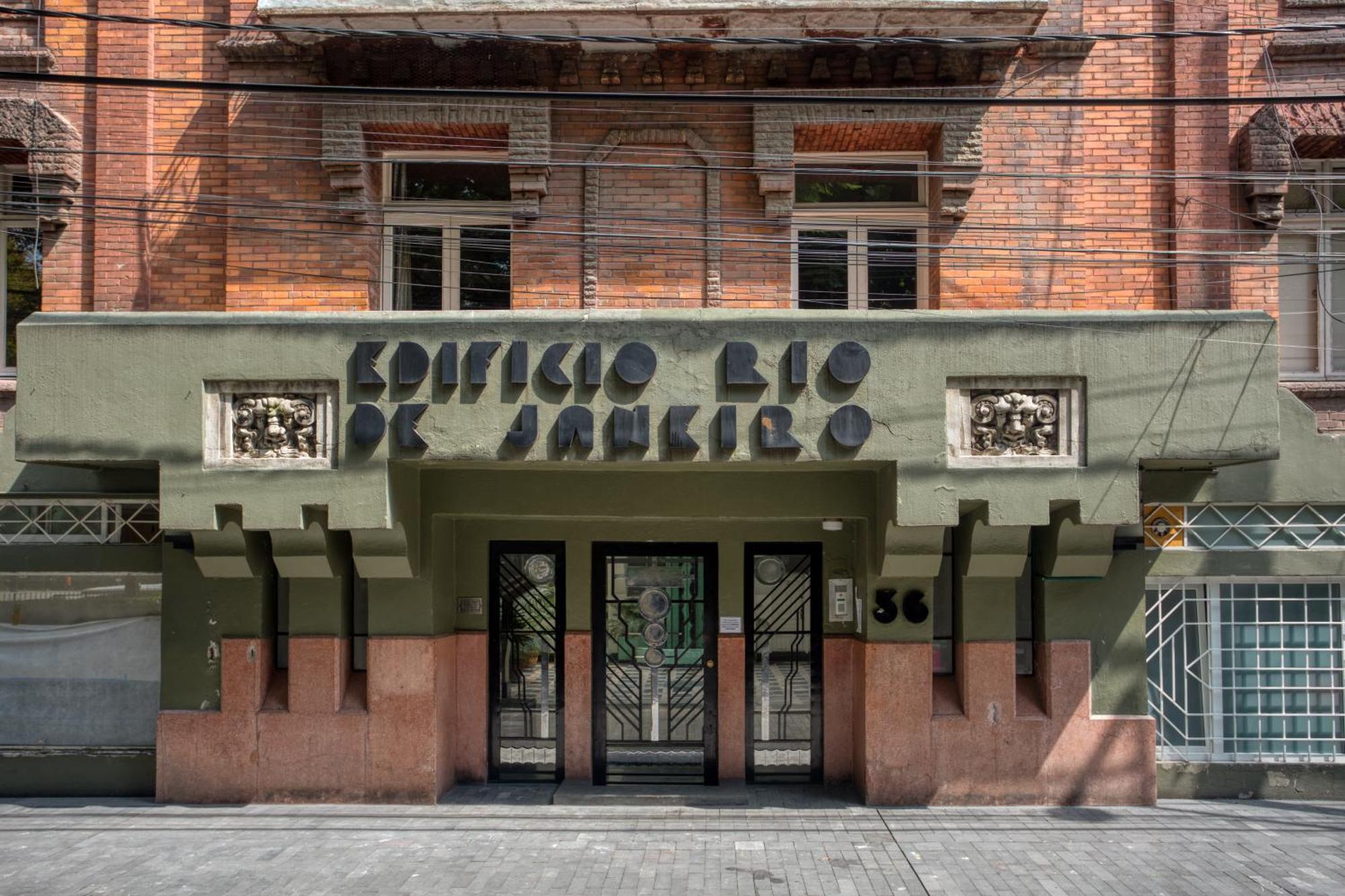 Edificio Art Deco En Roma Norte Mexiko-Stadt Exterior foto