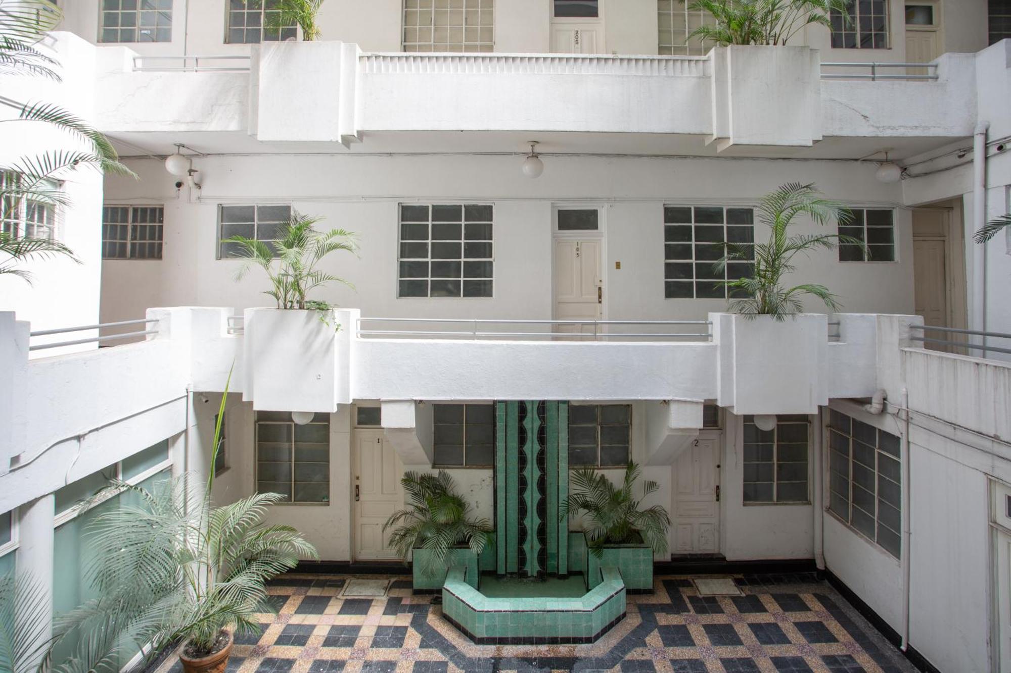 Edificio Art Deco En Roma Norte Mexiko-Stadt Exterior foto